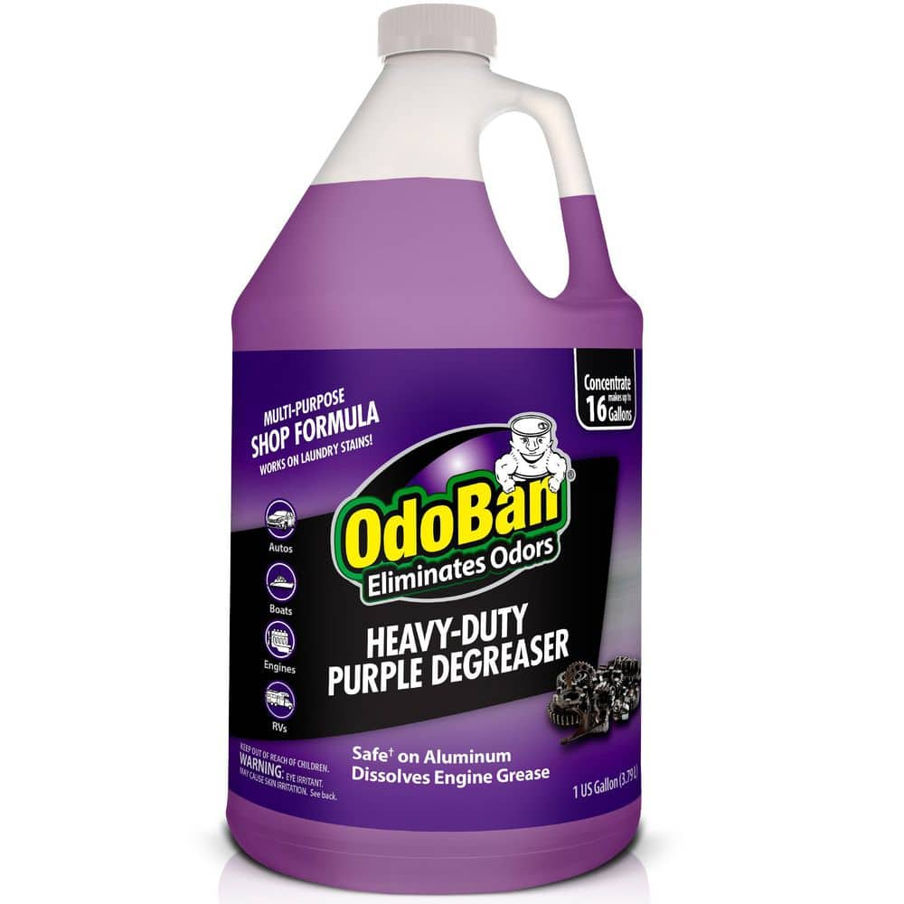 OdoBan 1 Gal. HeavyDuty Purple Degreaser, Concentrated Cleaner and