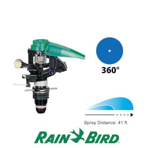 P5R Professional Grade Riser-Mounted Polymer Impact Sprinkler, Adjustable 25-41 ft.