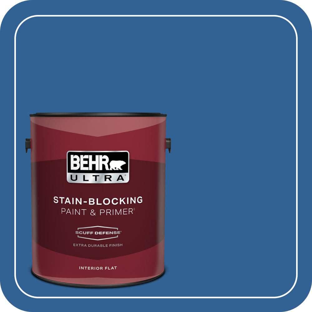 1 gal. #S-G-580 Running Water Extra Durable Flat Interior Paint & Primer price history on PriceWatchPro