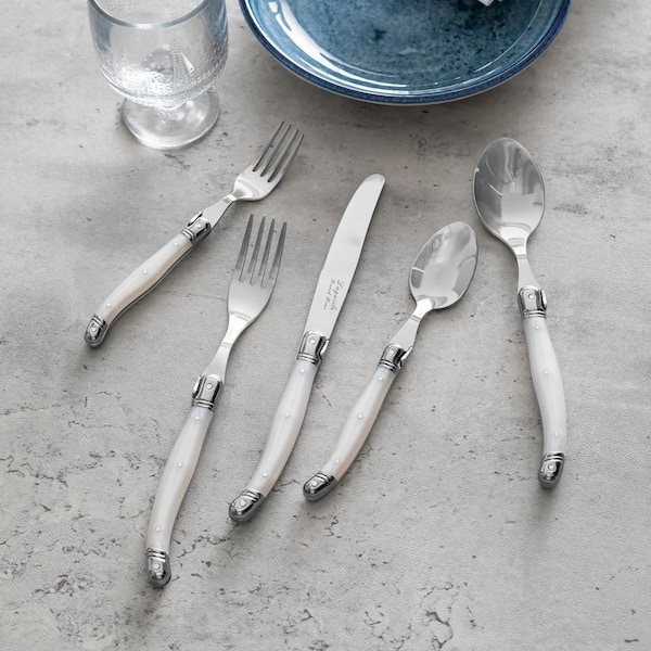 French Home Laguiole Connoisseur 20-Piece 18/10 Stainless-Steel