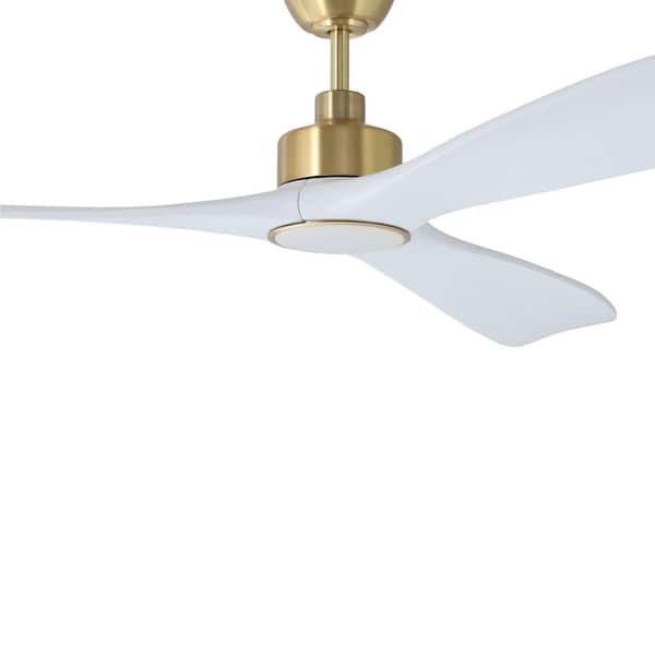 Westerly 84 in. Outdoor Brass Ceiling Fan