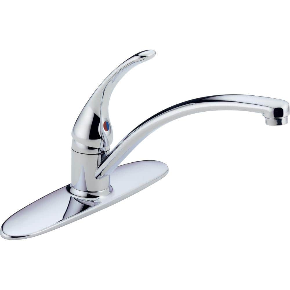 Delta Foundations Single Handle Standard Kitchen Faucet in Chrome B20LF