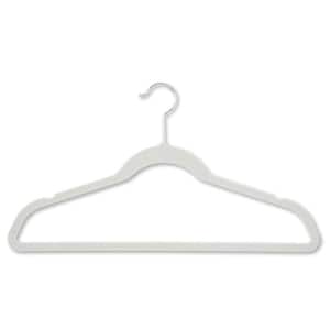 White Nylon Hangers 20-Pack