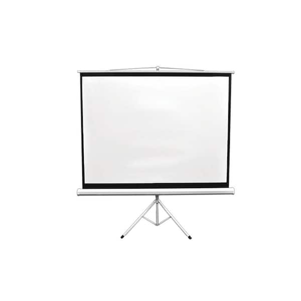 Instahibit® Home Movie Manual Tripod Pull Down Projector Projection Screen Size