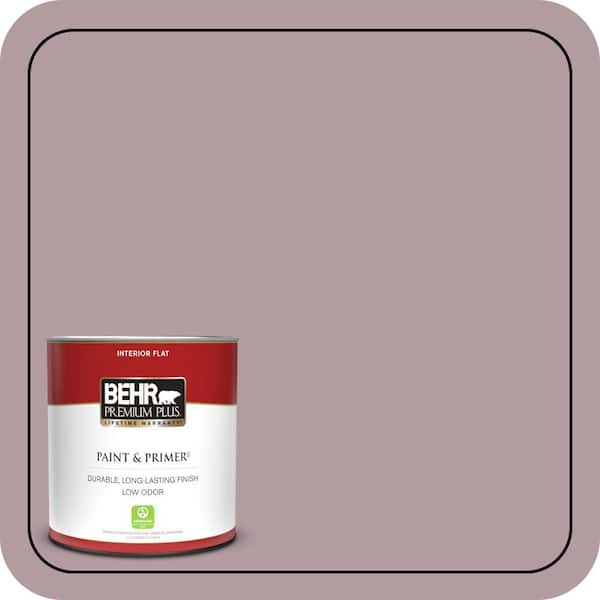 BEHR PREMIUM PLUS 1 qt. #N120-4 Roaring Twenties Flat Low Odor Interior Paint & Primer