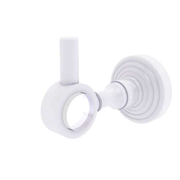 Allied Brass Pacific Grove Collection J-Hook Robe/Towel Hook in Matte White