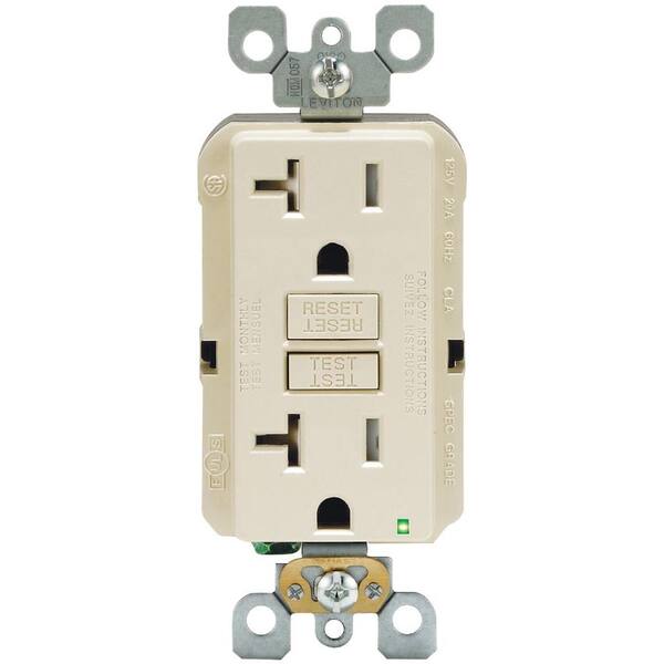 Leviton 20 Amp 125-Volt Duplex SmarTest Self-Test SmartlockPro