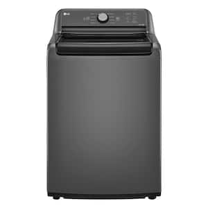 4.1 cu. ft. Top Load Washer in Monochrome Grey with 4-Way Agitator, NeveRust Drum, SlamProof Glass Lid, and True Balance