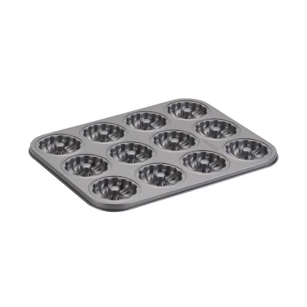 Cake Boss Novelty Nonstick Bakeware 12-Cup Molded Braid Cookie Pan