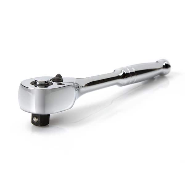 TEKTON 3/8 in. Drive 7 in. Polished Quick-Release Ratchet
