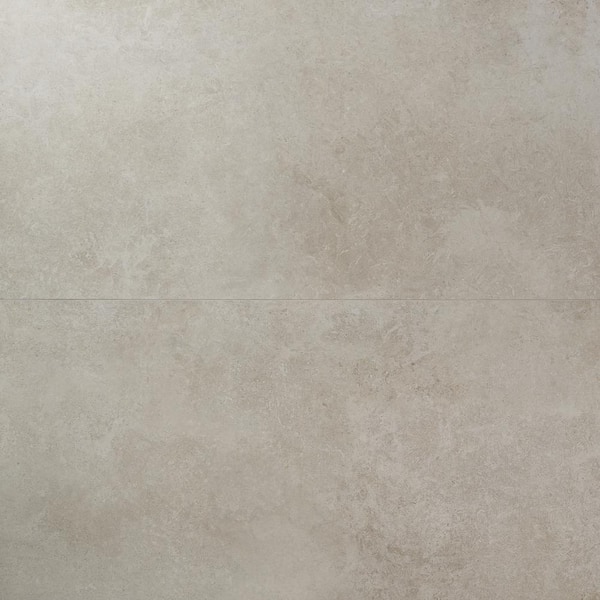 Provence White 23.62 in. x 47.24 in. Limestone Look Semi-Polished Porcelain Floor and Wall Tile (15.38 sq. ft./Case)