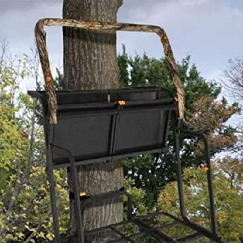 Partner 17 ft. Outdoor 2 Person Hunting Deer Ladder Tree Stand