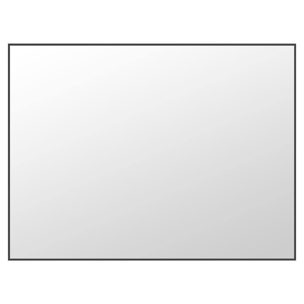 Klajowp 48 in. W x 36 in. H Large Rectangular Aluminum Alloy Framed