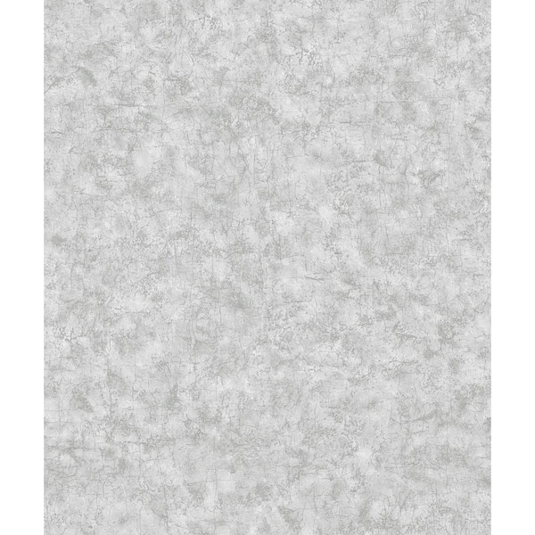 Grey Aged Patina Pewter Distressed Wallpaper Sample