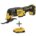 ATOMIC 20-Volt MAX Cordless Brushless Oscillating Multi-Tool with (1) 20-Volt Battery 2.0Ah