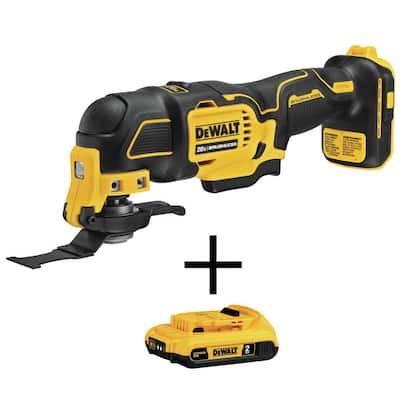 ATOMIC 20-Volt MAX Cordless Brushless Oscillating Multi-Tool with (1) 20-Volt Battery 2.0Ah