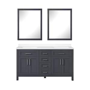 Ove Decors Tahoe 60 In W Bath Vanity, What Size Mirrors For 60 Inch Double Sink Vanity Units