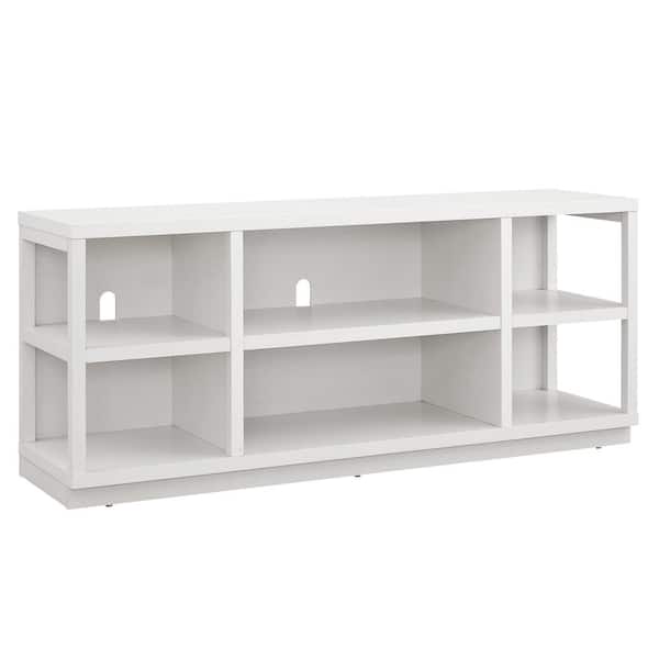 Meyer&Cross Freya 58 in. White TV Stand Fits TV's up to 65 in.