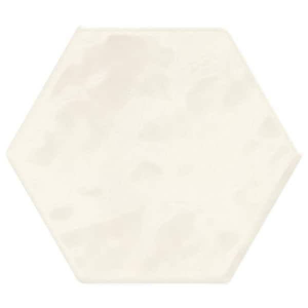 Daltile Mesmerist Spirit 4 in. x 4 in. Glossy Ceramic Hexagon Wall Tile (3 sq. ft. /case)