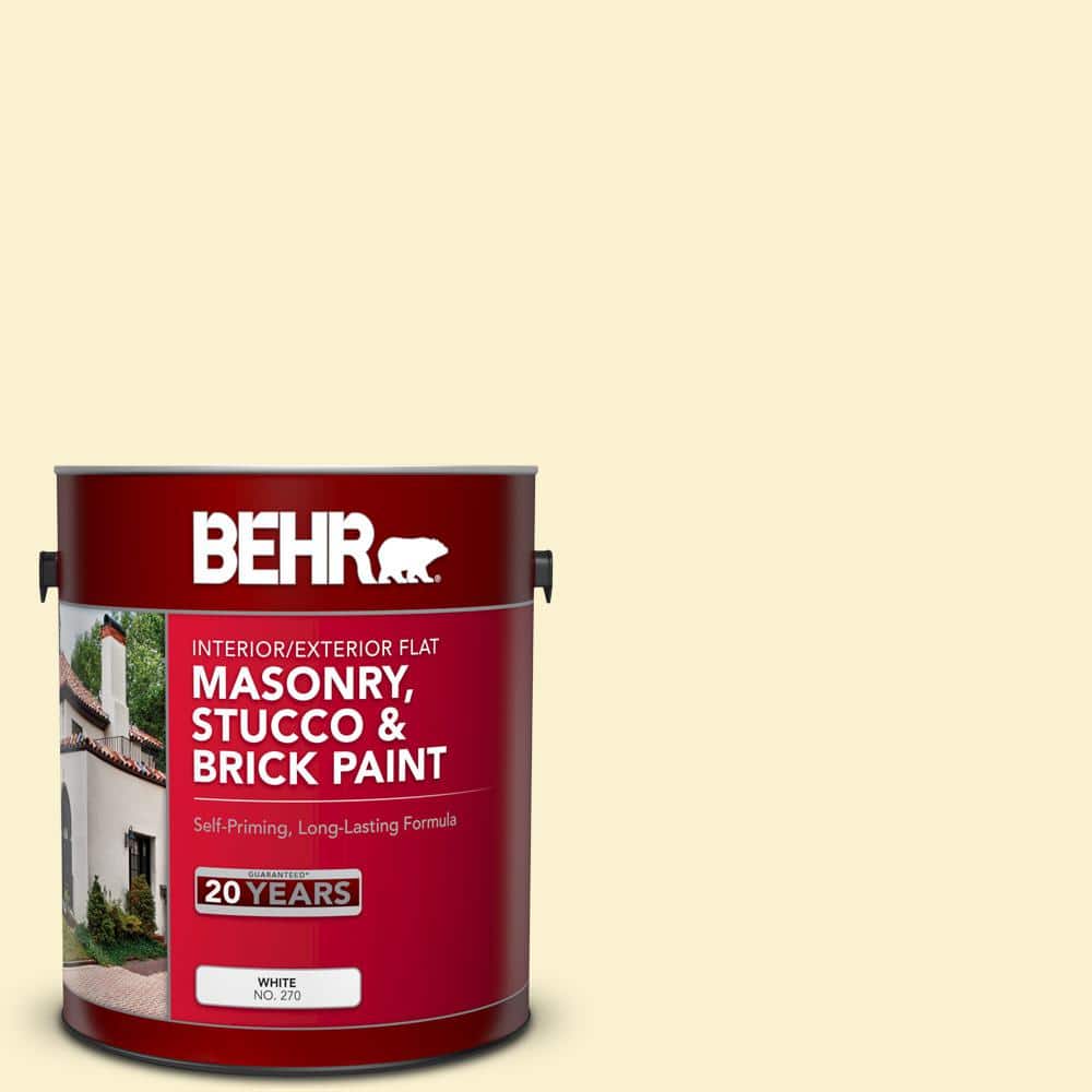 1 gal. #P280-1 Summer Bliss Flat Interior/Exterior Masonry, Stucco and Bric
