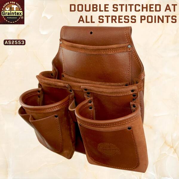 8Pocket Framers Professional Tool Pouch with Ambassador Series Top