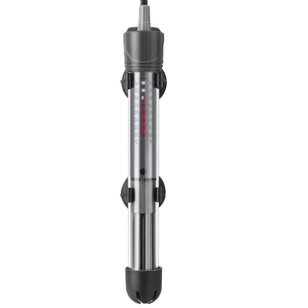50W Adjustable Submersible Aquarium Heater with Thermostat Control and Suction Cup for Aquariums and Fish Tanks (1-Pack)