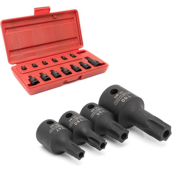 NEIKO 3/8 in. Drive Security Tamperproof Torx Bit Heavy Duty