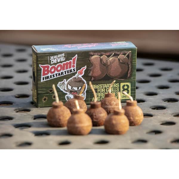 JEALOUS DEVIL Organic Charcoal Firestarter JDBOOM08 - The Home Depot