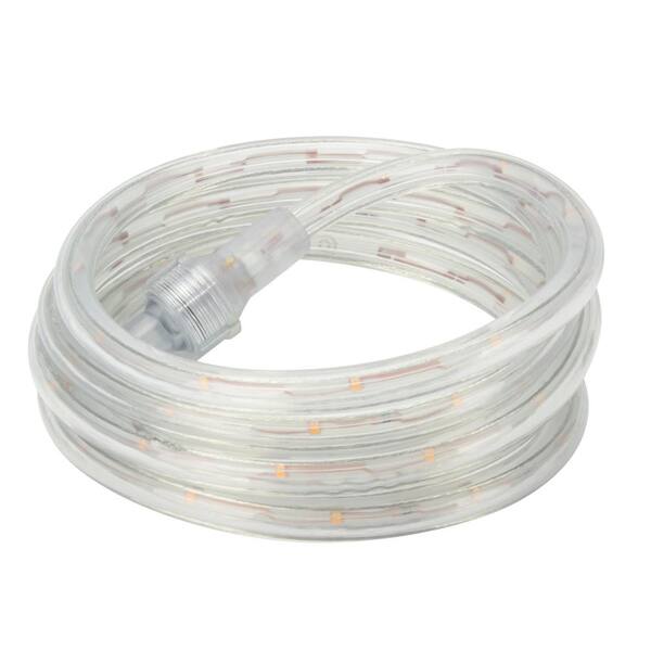 Line Soft White 120-V LED Rope Light Commercial Electric Outdoor/Indoor 8 ft 