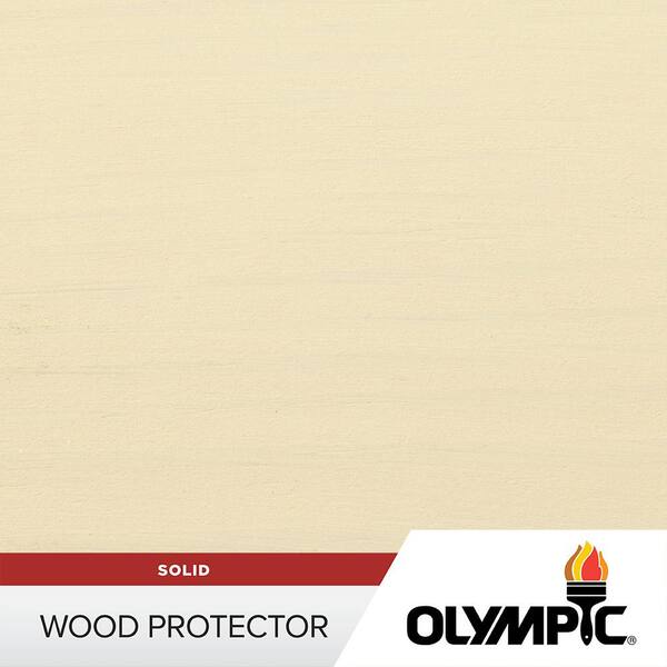 Olympic Wood Protector 1 gal. SC1079 Soapstone Exterior Solid Stain