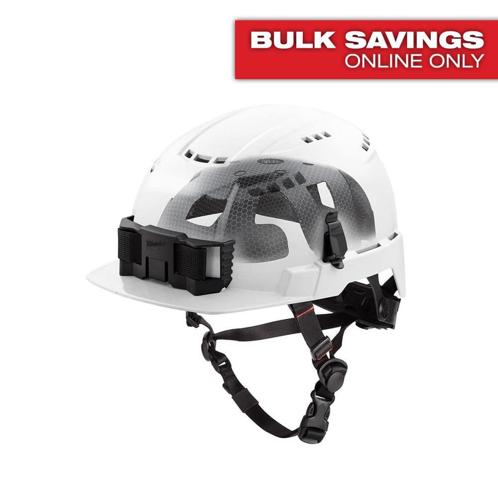 Milwaukee BOLT White Type 2 Class C Front Brim Vented Safety