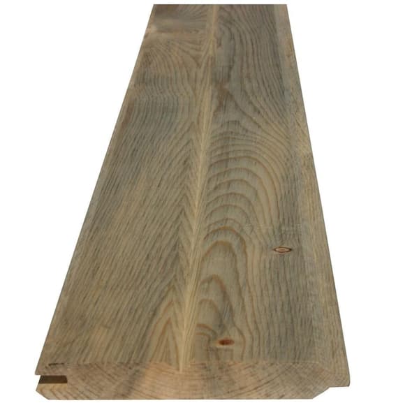 Unbranded 1 in. x 6 in. x 12 ft. #3 and Better Blue Stain WP4/116 Ponderosa Pine Board