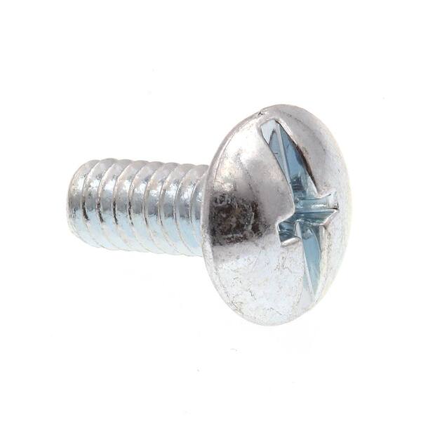 Prime-Line #10-24 x 1/2 in. Zinc Plated Steel Phillips/Slotted Combination Drive Truss Head Machine Screws (100-Pack)