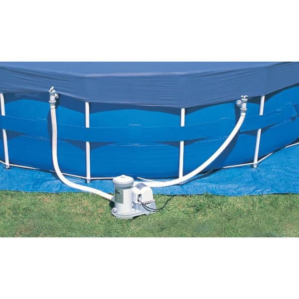 1.5 in. Dia Accessory Pool 1,500 GPH Pump Replacement 59 in. Hose