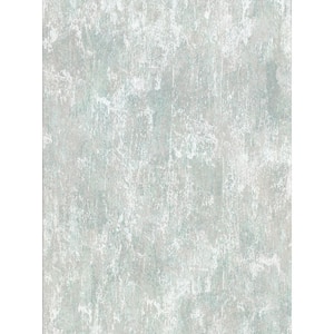 Bovary Teal Distressed Texture Paper Strippable Roll (Covers 57.8 sq. ft.)