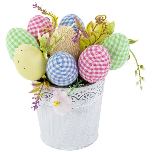 Easter Egg Spring Potted Floral Arrangement-7 in.