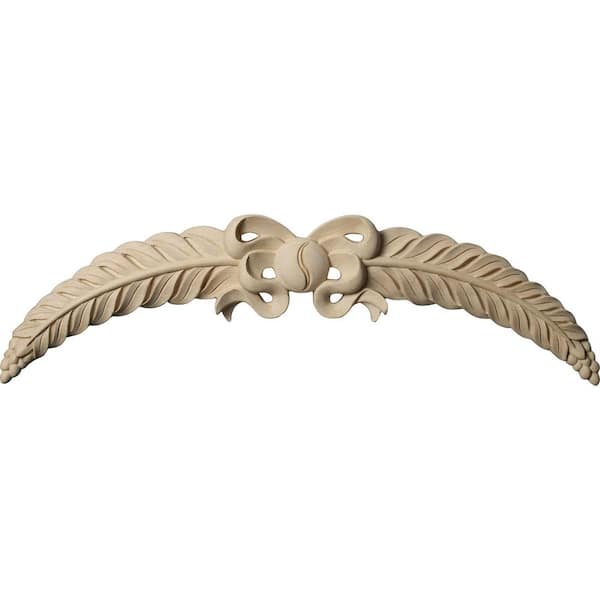 Ekena Millwork 1-1/8 in. x 20 in. x 5-5/8 in. Lindenwood Large Kent Swag