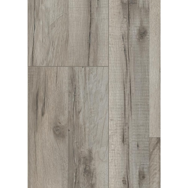 Home Decorators Collection Barnside Oak 8 mm T x 6.3 in. W Laminate Wood Flooring (19.9 sqft/case)