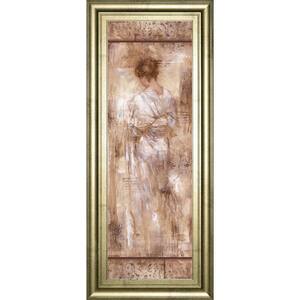 "Grecian Bath I" By Fressinier Framed Print Abstract Wall Art 42 in. x 18 in.