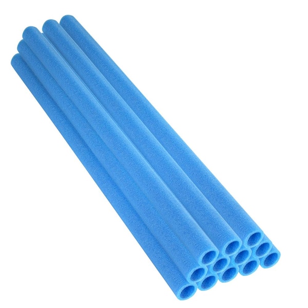 Upper Bounce Machrus Upper Bounce 33 in. Blue Trampoline Pole Foam Sleeves Fits for 1 in. Dia Pole (Set of 12)