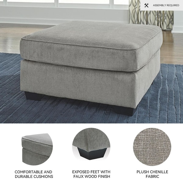 Signature DESIGN BY ASHLEY Altari Gray Polyester Square Accent