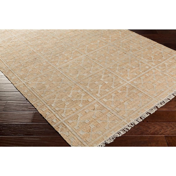 Cimarron Ivory 6 ft. x 9 ft. Indoor Area Rug