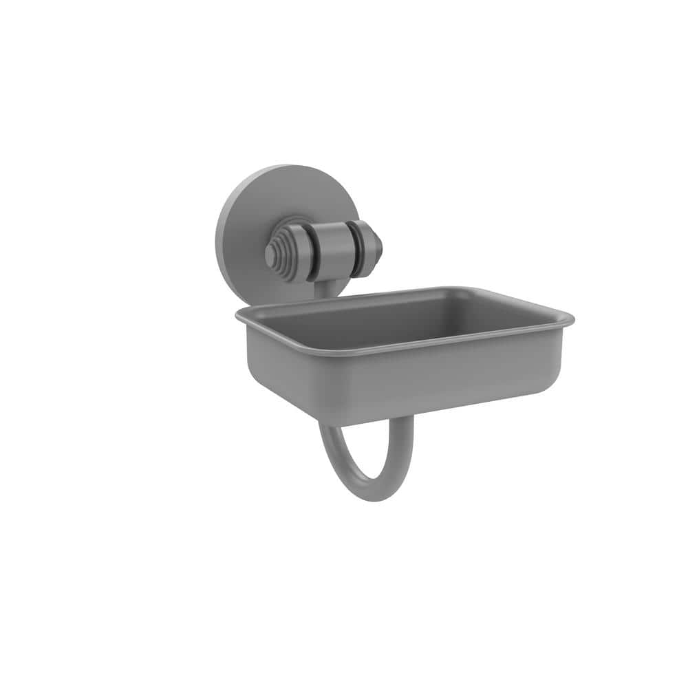 South Beach Wall Mounted Soap Dish in Matte Gray price history on PriceWatchPro