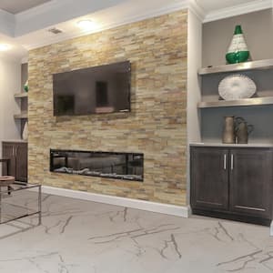 Salvador Ledger Panel 6.88 in. x 25.5 in. Textured Sandstone Stone Look Wall Tile (8 sq. ft./Case)
