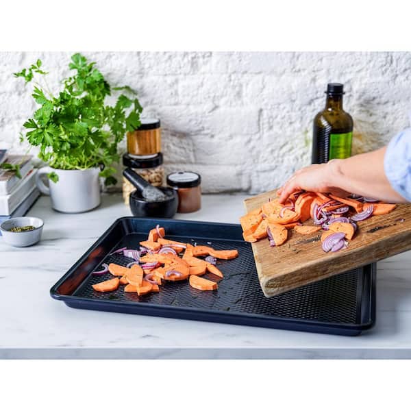 Kitchen Details Nonstick Baking Sheet with Diamond Base 28244 - The Home  Depot