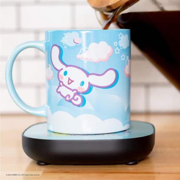 Temperature Control Smart Mug, Coffee Mug Warmer with Mug for Desk Home  Black