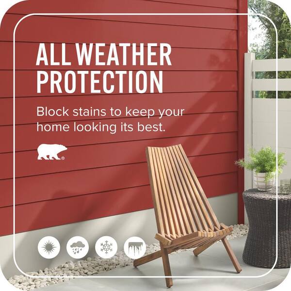 BEHR ULTRA - 1 gal. #PPU2-16 Fire Cracker Satin Enamel Exterior Paint & Primer