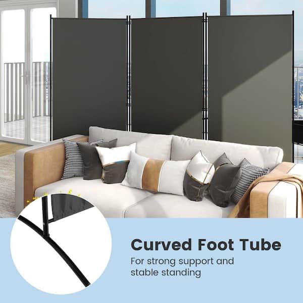 Costway 3-Panel Room Divider Folding Privacy Partition Costway 3-Panel Room Divider Folding Privacy Partition