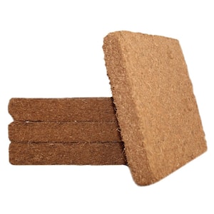 Coco Bliss Premium Organic Coconut Coir Pith 10 lbs. Bricks (4-Pack)