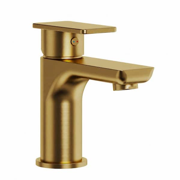 EVERSTEIN 6 in. H Sleek Single-Hole Single-Handle Bathroom Sink